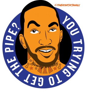 JR Smith - you tryin to get the pipe
